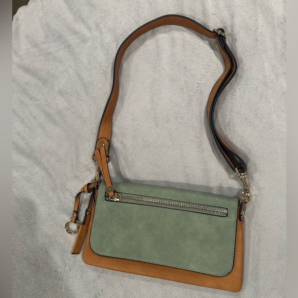 Handbags - Simply Noelle Two-Tone Handbag